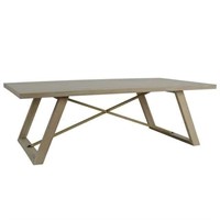 $89 Decor Therapy Alva Wood Metal Coffee Table