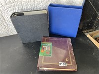 2 Binders & 1 Photo Album