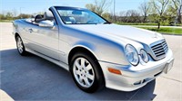 2000 Mercedes Benz CLK-320 Convertible.32k MILES!