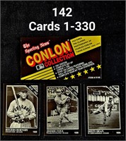 1991 Conlin Baseball Collection Cards 1-330