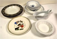 vintage dinnerware