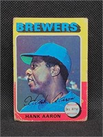 1975 Topps #660 Hank Aaron Baseball Card