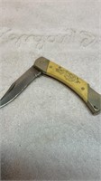 Schrade Scrimshaw knife