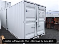 10'X7'X8' PORTABLE OFFICE CONTAINER W/DOUBLE