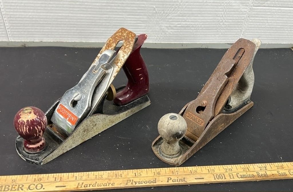 Stanley and Footprint 10" Carpenters Planes