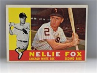 1960 Topps #100 Nellie Fox HOF Chicago White Sox