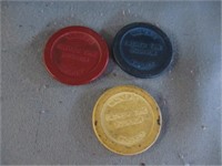 Walkers Bourbon Whiskey tokens