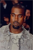 Autograph COA Kanye West Photo