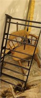 Shoe rack and chair