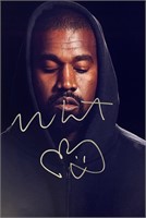 Autograph COA Kanye West Photo