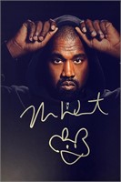 Autograph COA Kanye West Photo