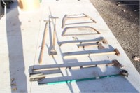 Variety of Hand Tools - Bucksaw, hatches, ect...