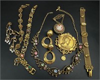 Vintage goldette, coro and more jewelry