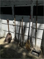 Assorted Long Handled Tools