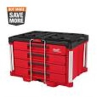 Packout 22 In. Modular 4-drawer Tool Box With