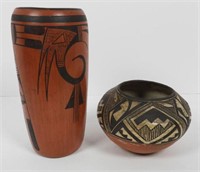 (2) Southwestern Indian Pottery pieces to Include: