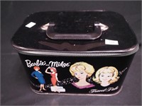 Barbie and Midge Travel Pals train case, 1963
