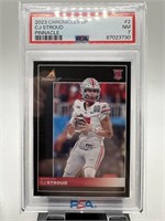 PSA GRADED 7 CJ STROUD ROOKIE 2023 CHRONICLES DP