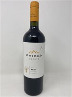 2018 Malbec Kaiken Estate Red Wine.