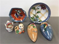 Noritake bowls and Japanese luster pieces