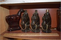 Four Horse Avon Bottles