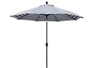 New 9' Tilt Cabana Stripe Patio Umbrella