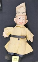 DOLL CLOTH BODY PLASTIC FACE DOPEY