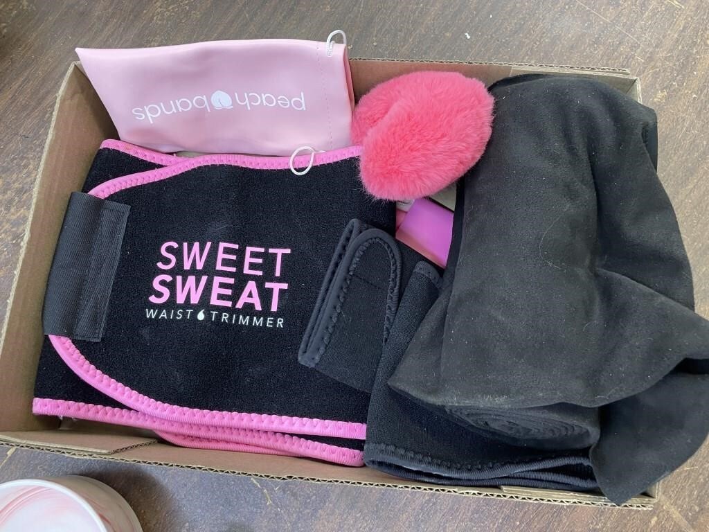 Sweet Sweat workout items from model estate
