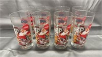 1995 Coca-Cola Christmas glasses