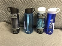 4 Brita Travel Cups