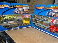 Two 2001 Hot Wheels Pavement Pounders