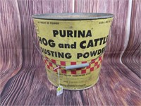 Purina Hog and Cattle Powder Bucket
