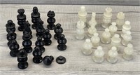 MARBLE STONE CHESS PIECES MADE IN MEXICO