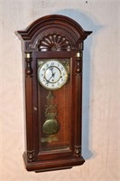 Howard Miller mahogany wall clock