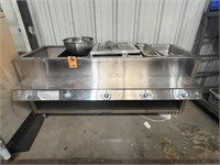 5 well steam table