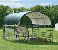 ShelterLogic Green Corral Shelter - Green