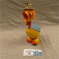 Early German Paper Mache Duck Candy Container