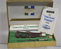 Vtg Camillus American Wildlife Series Pocketknife