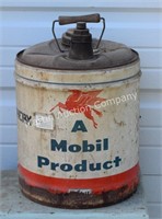 Mobil Oil Can