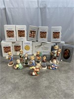 Hummel figurines with original boxes