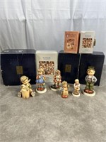 Hummel figurines, set of 6. With original boxes