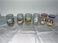 6 CHARACTER JELLY JARS