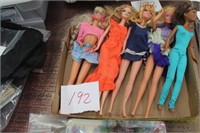 lot of Barbie Dolls