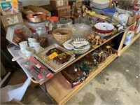 Contents on Top & Below Table - Craft Items,