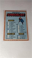 1965 66 Topps Hockey Checklist #120
