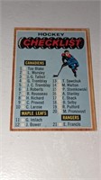 1965 66 Topps Hockey Checklist #66