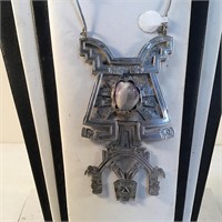 925 SILVER MEXICAN PENDANT NECKLACE