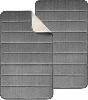 Utopia Home 2-Pack Memory Foam Bath Mats