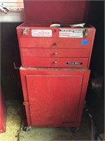 Vintage Test Rite 3 Drawer Toolbox & Cabinet
