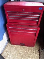 Red Metal 6 Drawer Toolbox & Storage Cabinet